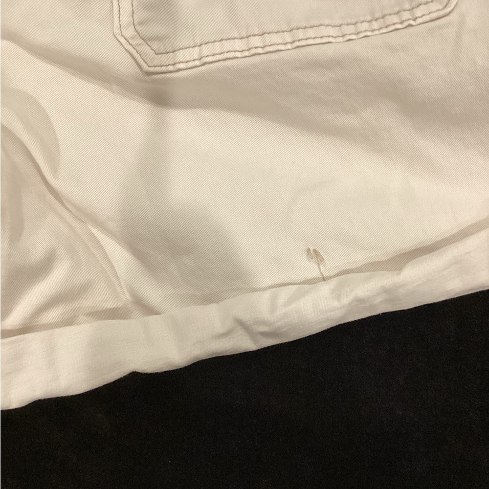 White House Black Market Cream High Waist Shorts - Picture 5 of 5